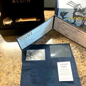 Aegir Bronze CUSN8 200m diver - automatic #66/200 limited production